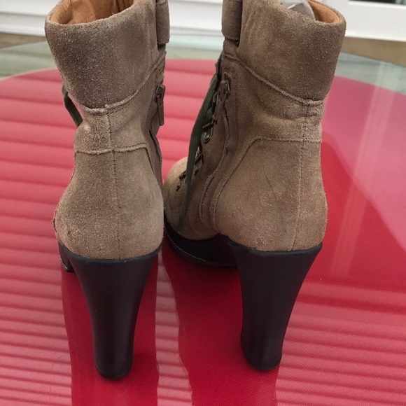 Kelsi Dagger rane tan suede boots excellent - Picture 5 of 8